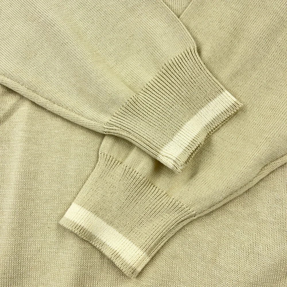 Tennessee Volunteers Sweater Men XL‎ Tan Brown V Neck Knit Pullover Golf Adult